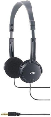 JVC HA-L50-B-E extraleichter On-Ear Kopfhörer, faltbar (Schwarz) one size Offen, one size Offen