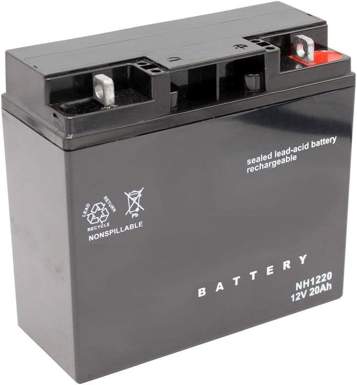 SECURA Gel-Batterie 12V 20Ah kompatibel mit Viking MT545 Rasentraktor