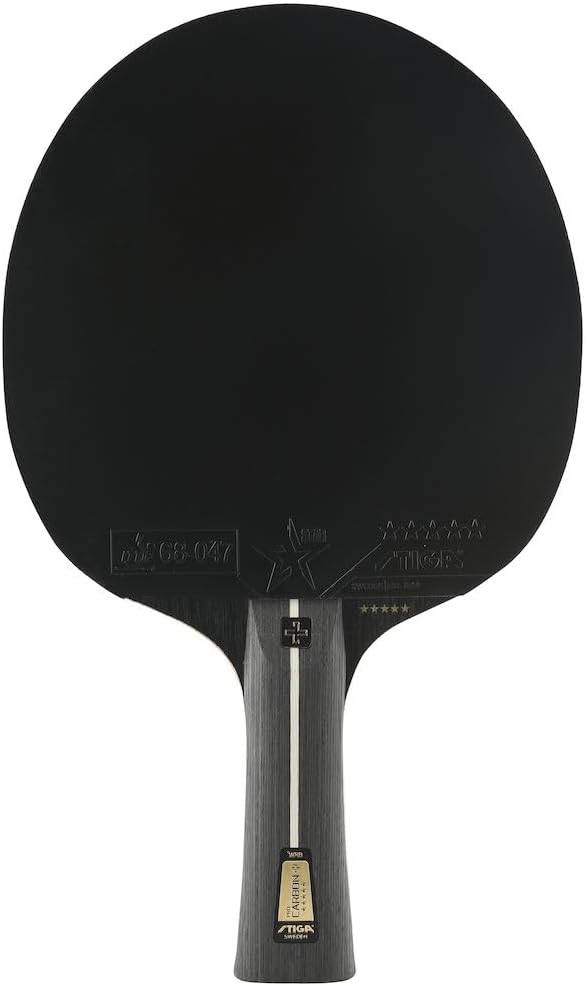STIGA Unisex – Erwachsene Pro Carbon + Profi Tischtennisschläger,, Pro Carbon Tischtennisschläger, S