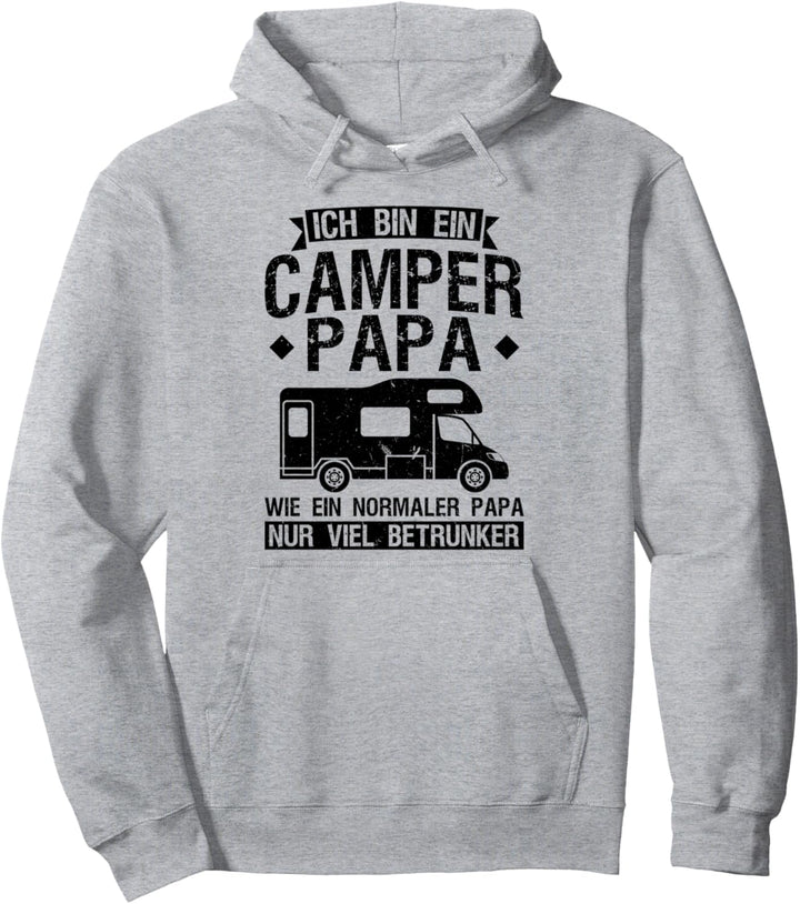 Ich bin ein Wohnmobil Papa Camper Papa Pullover Hoodie