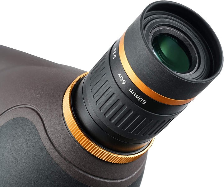 Levenhuk Blaze PRO 60 Wasserdichtes Zoom Spektiv mit Durchgehend Mehrfachvergüteter Optik, Winkeloku