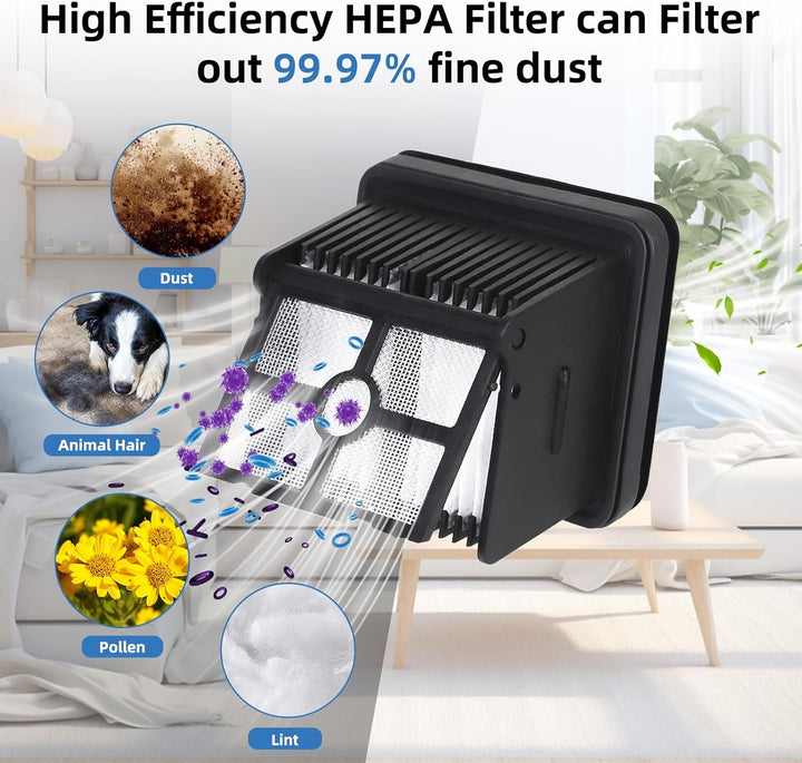 Zubehör für Dreame H12 Pro FlexReach/H15 Pro Nass- und Trockensauger Ersatzteile, 2 Bürstenrolle + 1