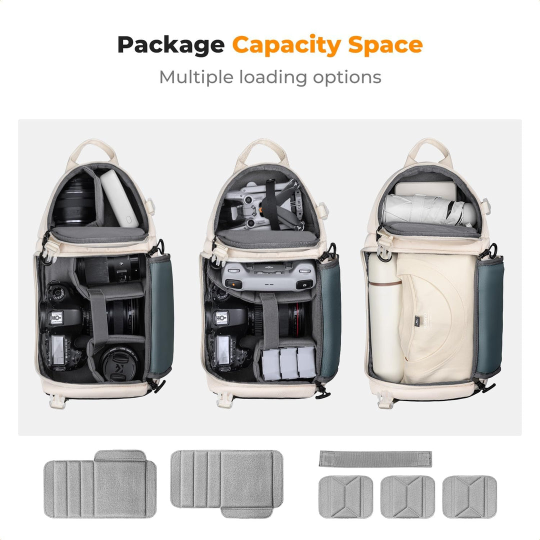 K&amp;F CONCEPT Kamera-Umhängetasche, Wasserdichte Kameratasche, Fotografie tägliche Reise Camera Bag,Ta