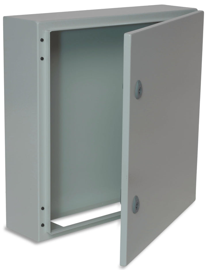 BOXEXPERT Verteilerkasten aussen IP66 Stahlblech 500x500x150mm Serie Treva wasserdicht Schaltschrank