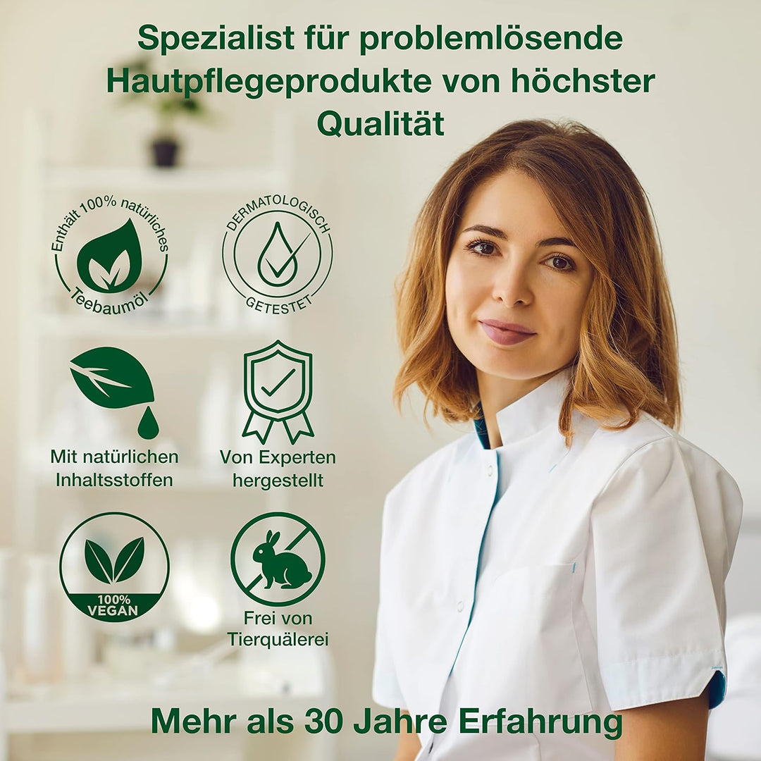 Australian Bodycare Skin Wash Professional 500 ml - Teebaumöl & Rose Duschgel - Für weiche, unreine