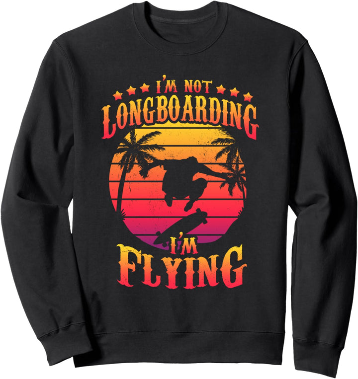 Skateboard Skater Longboard Sweatshirt