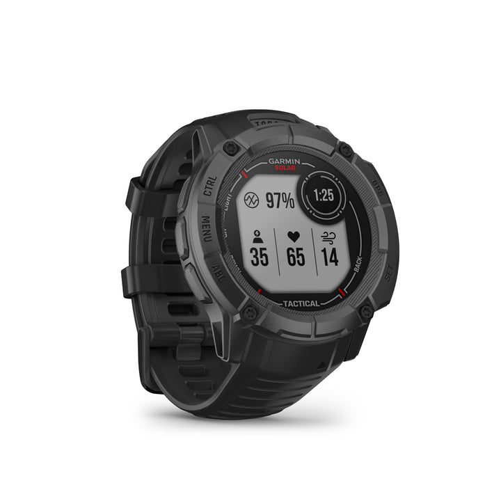 Garmin Instinct 2X Solar – GPS-Smartwatch mit unendlicher Akkulaufzeit im Smartwatch-Modus, über 40