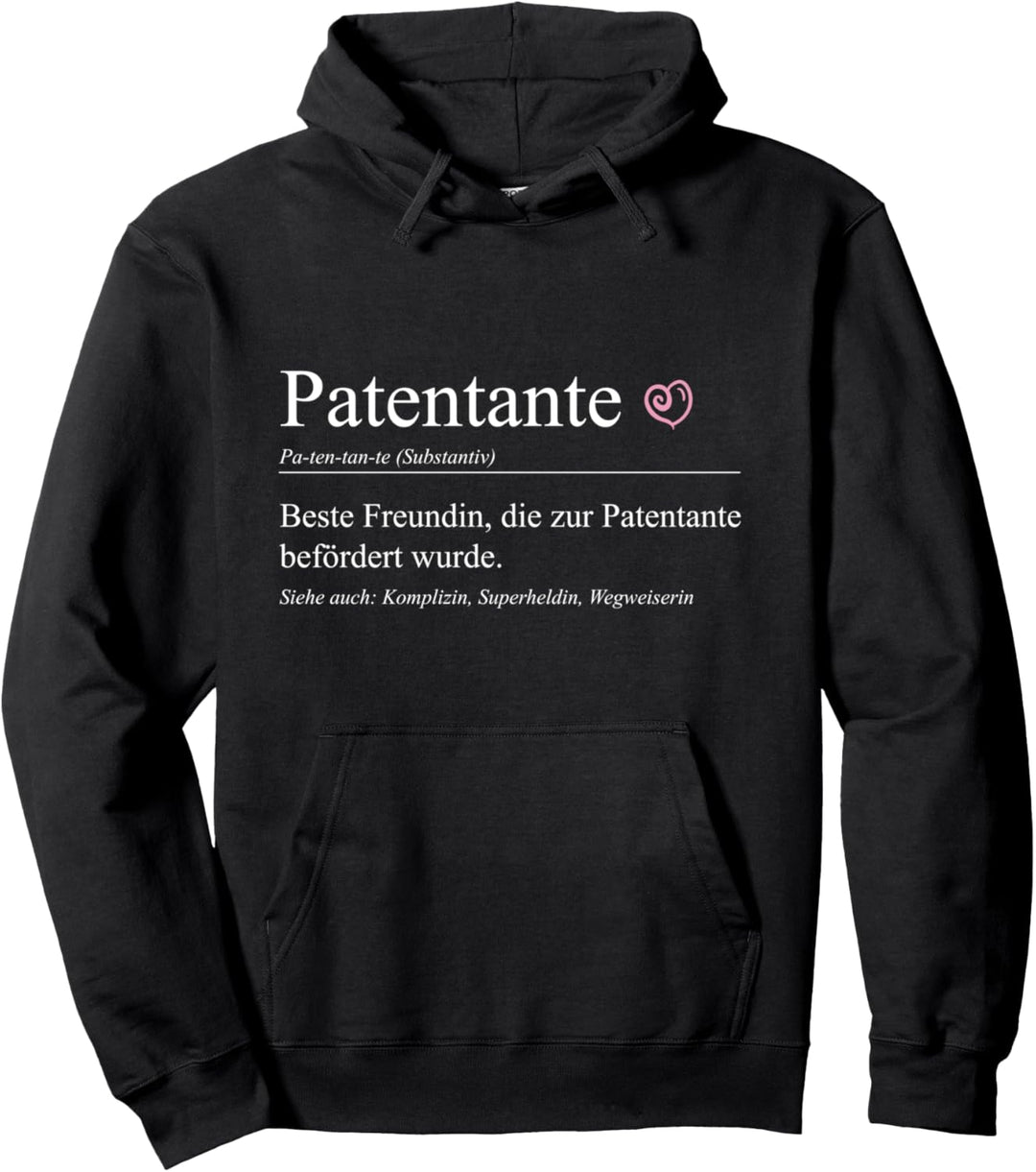Patentante Definition Taufpatin - Tante Coolste Patentante Pullover Hoodie