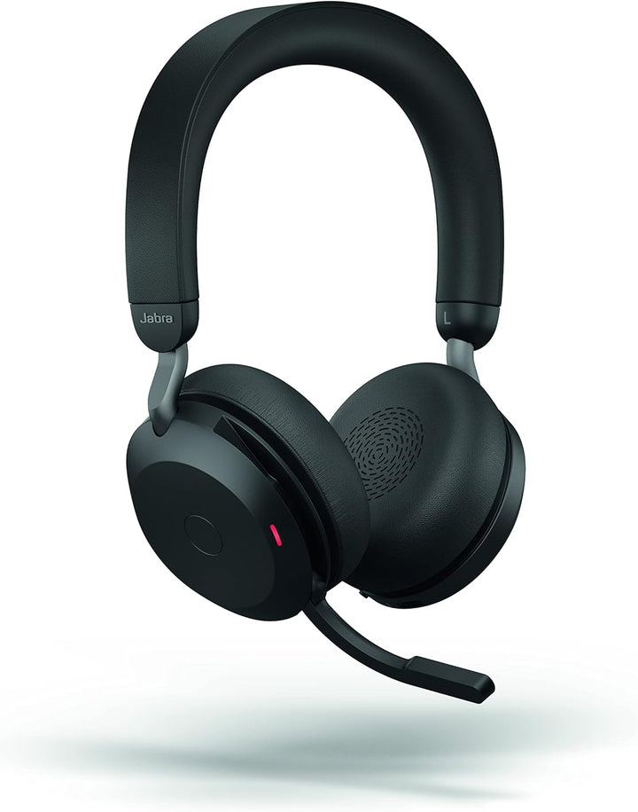Jabra Evolve2 75 Wireless PC Headset with Charging Dock and 8-Mic Technology & Evolve2 65 Wireless P