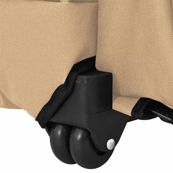 vidaXL Trolley für Haustiere 3-in-1 Sandfarbe 48x32x(57-106) cm cm Oxford-Gewebe, Sandfarbe