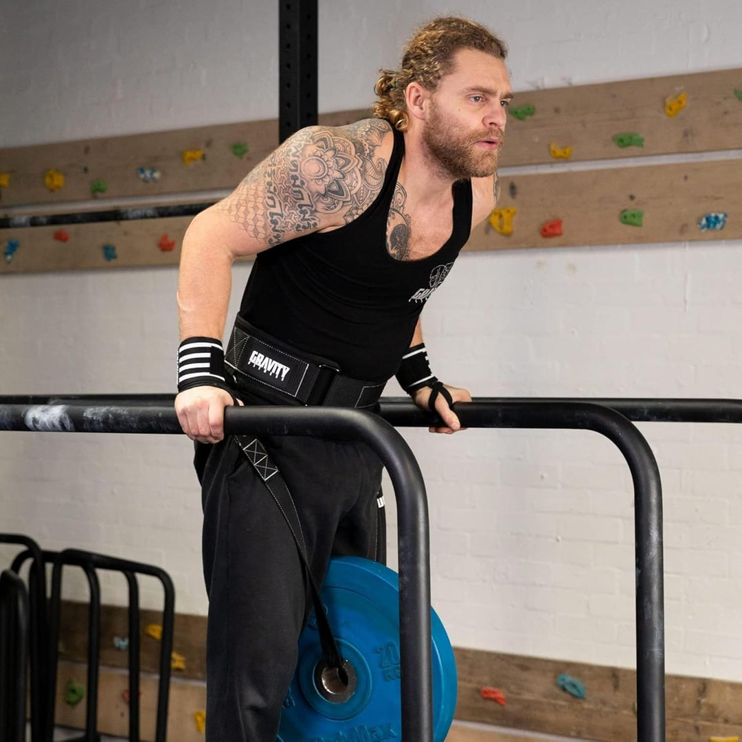 Gravity Fitness Advanced Dip Belt 4 in 1 Heavy Duty Workout Belt