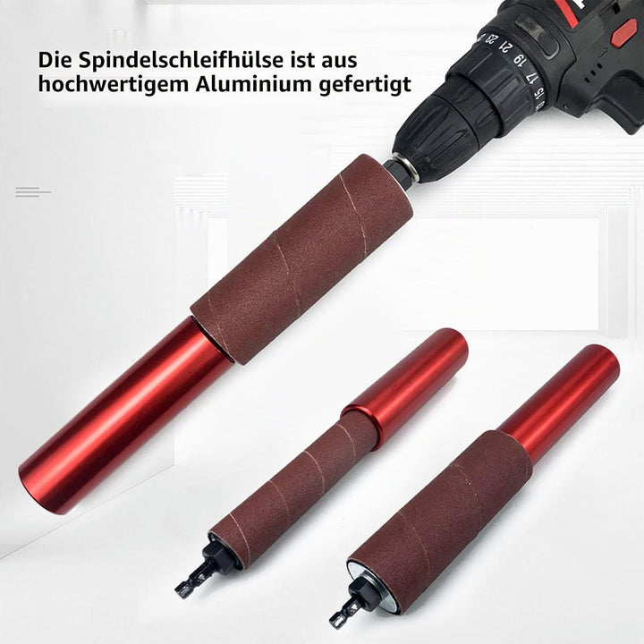 Spindelschleifer-Adapter, 1,5 Zoll, Schleiftrommel-Spindelkonverter, Holzbearbeitungswerkzeug, Kompa