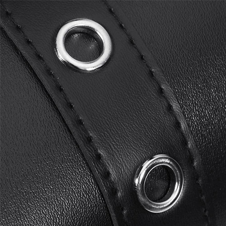 1 Paar Motorrad Seite Satteltaschen PU Leder Wasserdicht Rücksitz Satteltasche Reise Werkzeug Schwan