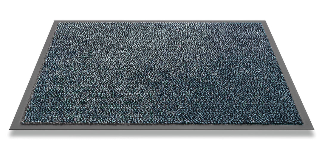 HT F & S Mars Premium Schmutzfangmatte, robust und waschbar, 135 x 200 cm, Farbe: blau