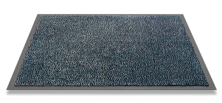HT F & S Mars Premium Schmutzfangmatte, robust und waschbar, 135 x 200 cm, Farbe: blau