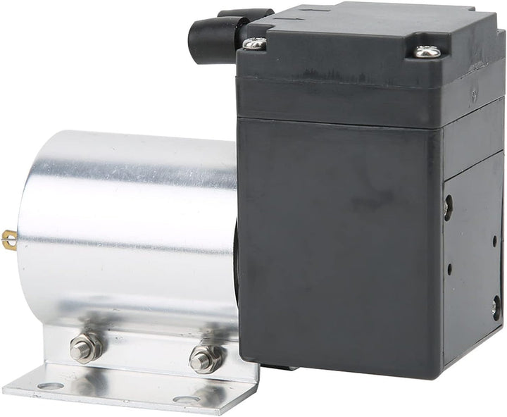 DC 12V/24V Mini-Vakuumpumpe, 10W 15L/min Elektrische Tragbare Luftpumpe mit Halter, Unterdruck-Saugp