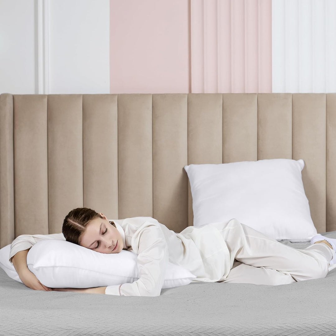 Utopia Bedding 2er Set Kissenfüllung 80 x 80 cm, Innenkissen Füllkissen Kopfkissen Sofakissen (Weiss