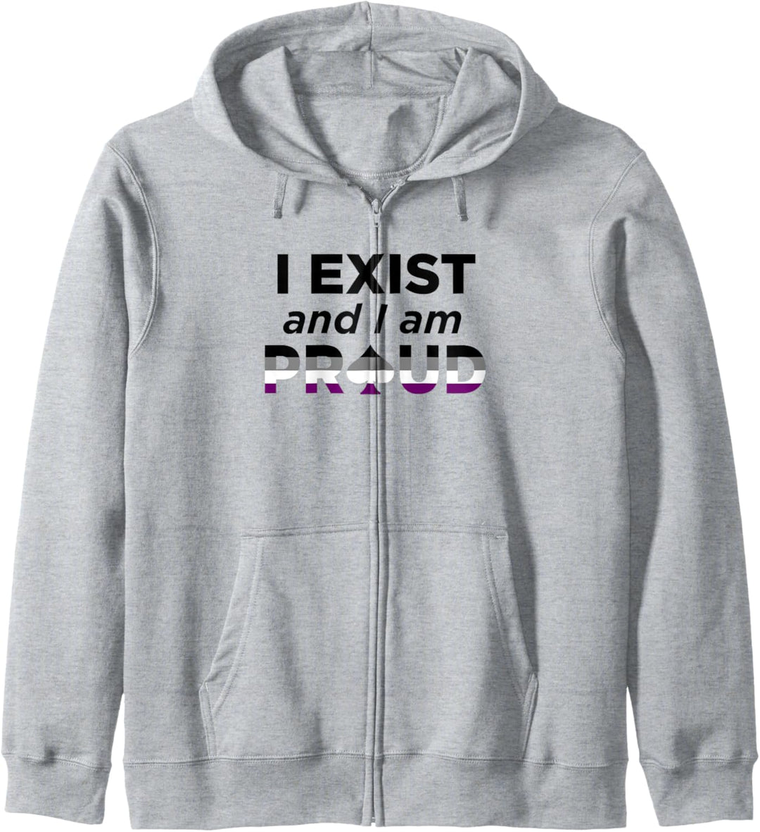 Trendy Pride Exist Proud Stack V2 Kapuzenjacke