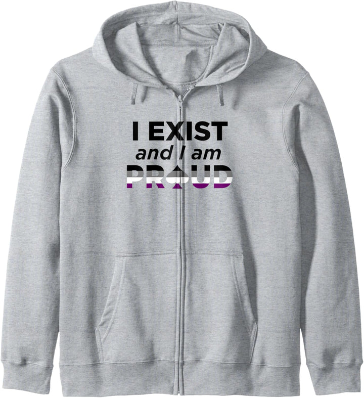 Trendy Pride Exist Proud Stack V2 Kapuzenjacke