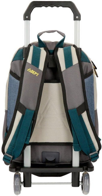 Adept Camper Laptop-Rucksack mit Trolley Mehrfarbig 32x44x16 cms Polyester 15,6" 22.52L Rucksack 44