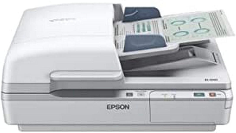 Epson DS-60000N Workforce Flachbettscanner (600x600 DPI, USB 2.0) weiss