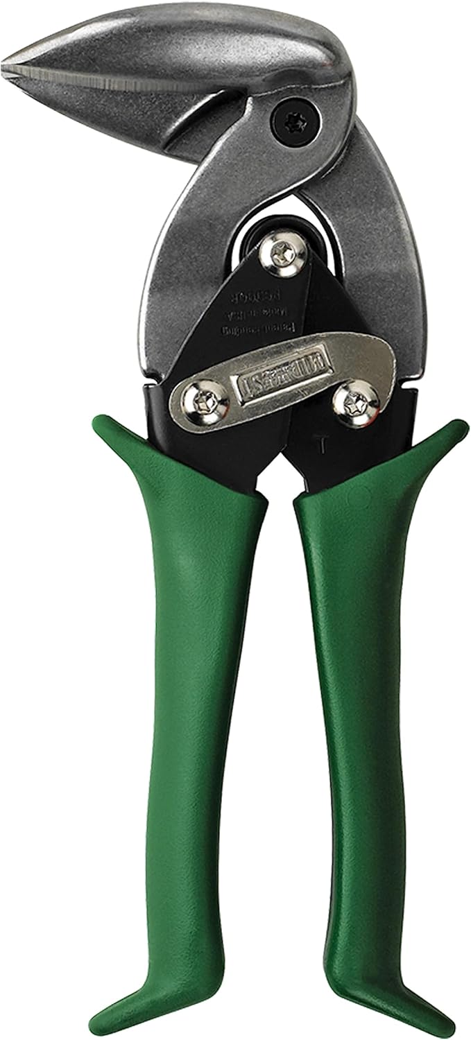 Midwest Werkzeug und Besteck Geschmiedete Klinge aufrecht links Cut Aviation Snips, MWT-6900R Rechts