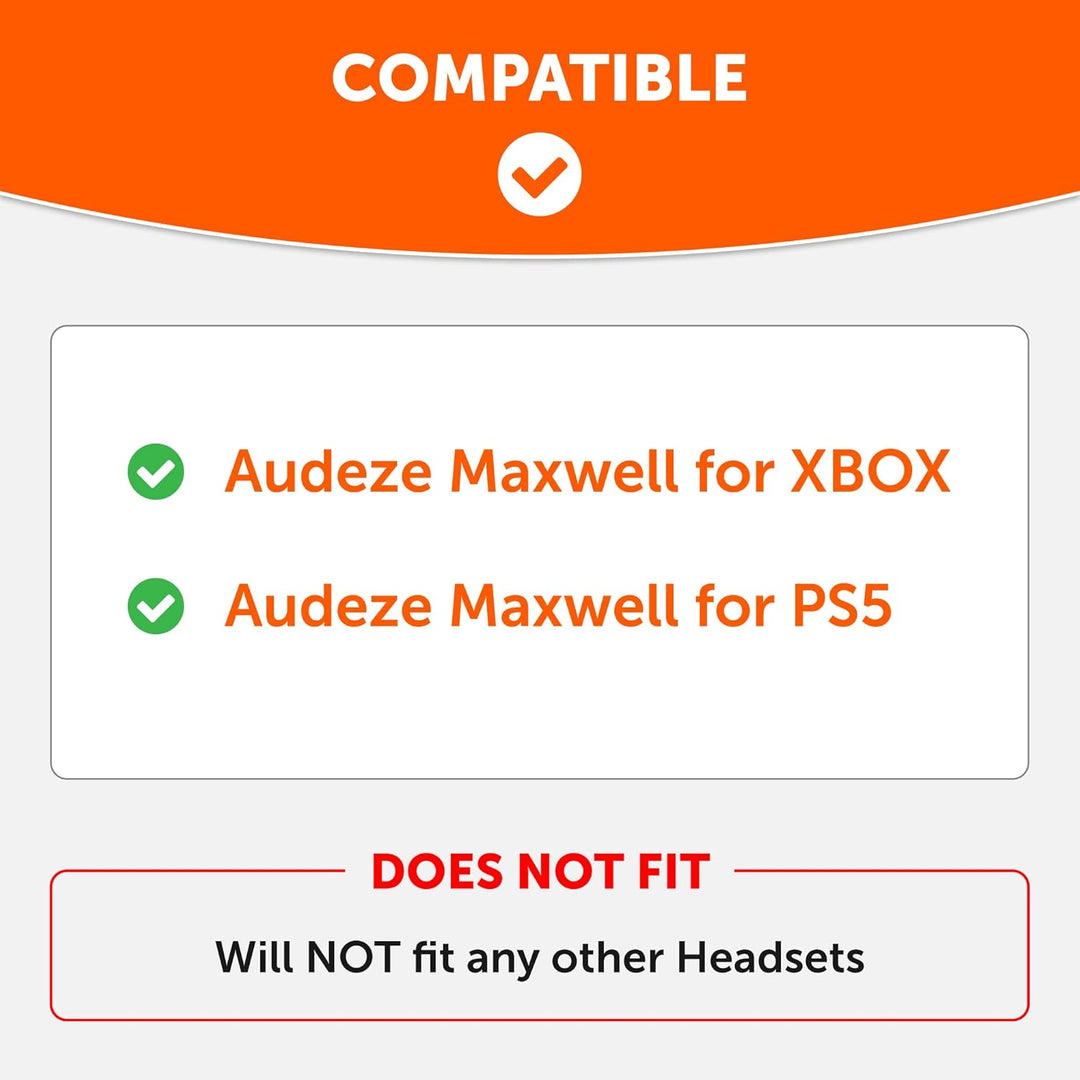 WC Freeze Maxwell – Kühlende Gel-Ohrpolster für Audeze Maxwell-Kopfhörer von Wicked Cushions – Erhöh