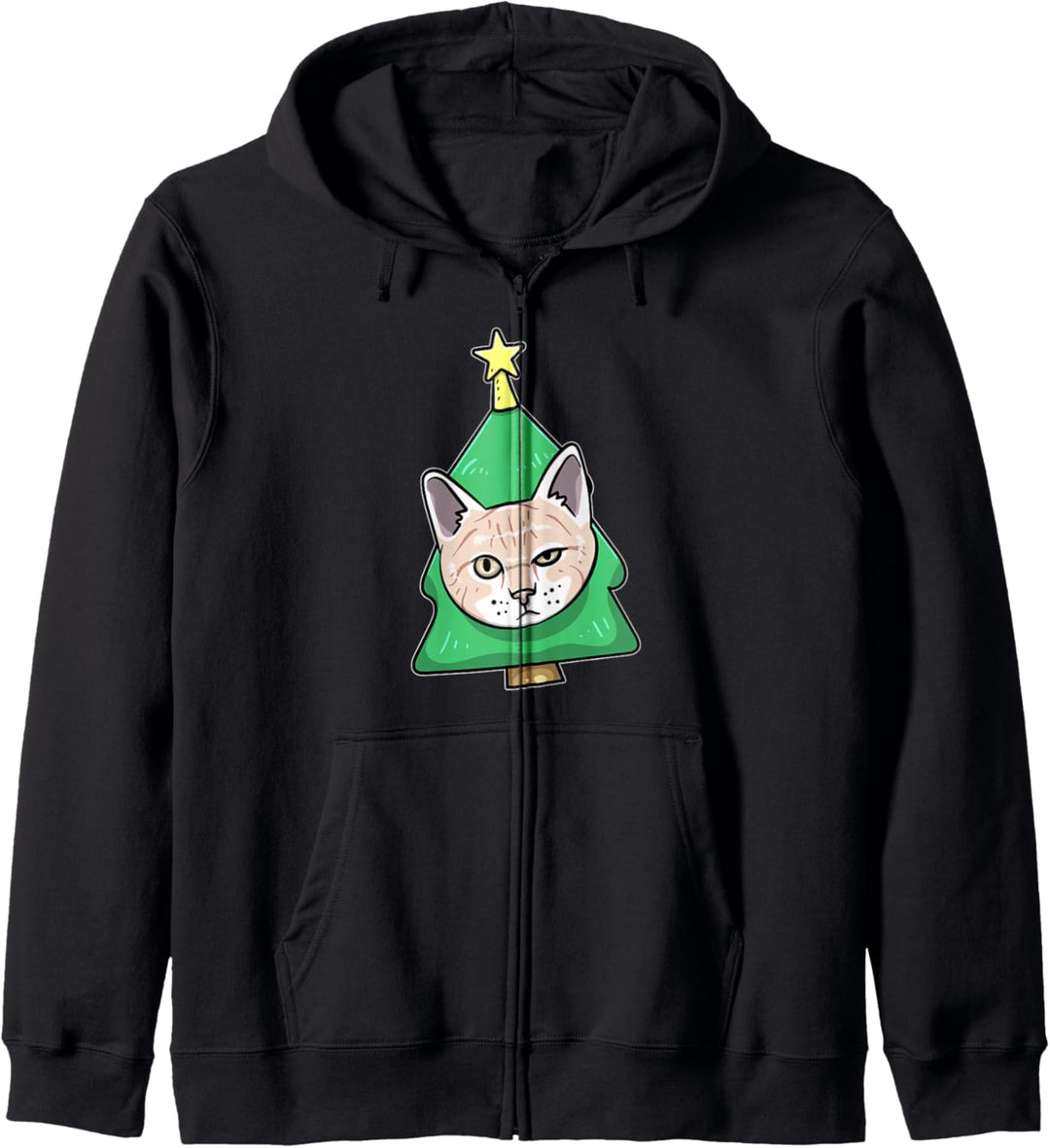 Weihnachten Australian Mist Cat Kapuzenjacke