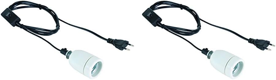 TRIXIE 76105 Keramikfassung Pro Socket (Packung mit 2) 1 Stück (2er Pack) 250 W, 1 Stück (2er Pack)