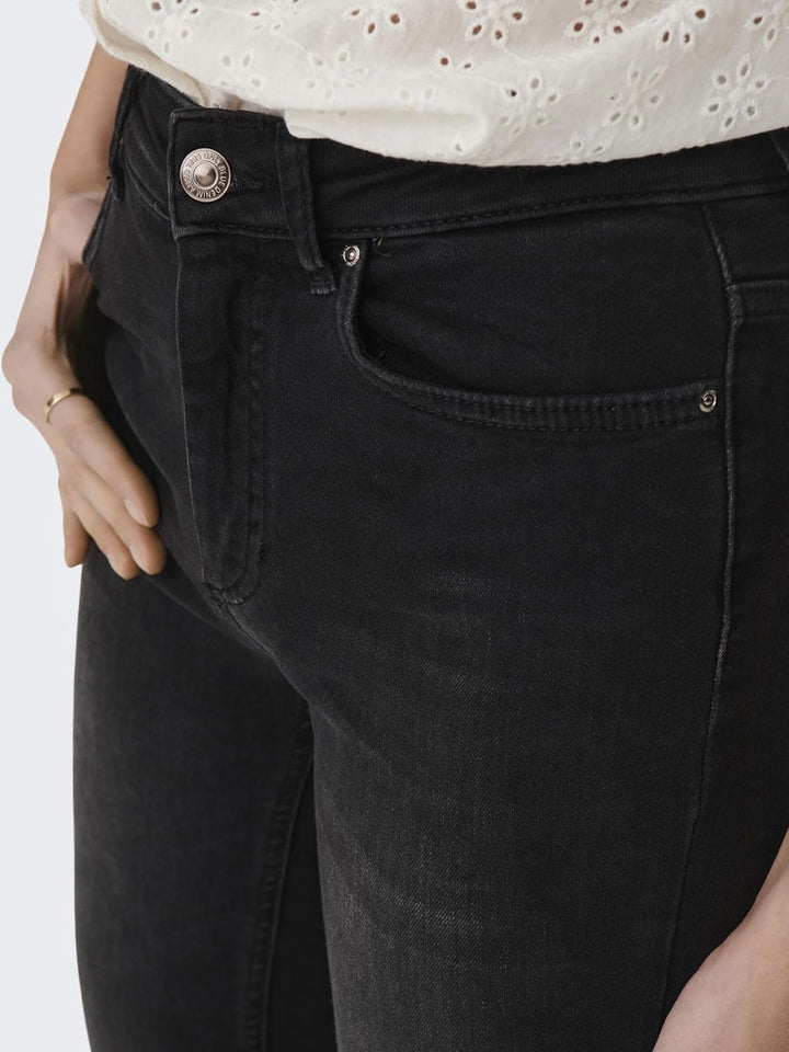 ONLY Female Skinny Jeans ONLBLUSH HW SK ANK DNM REA005 S / 32L Washed Black, S / 32L Washed Black