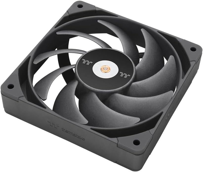 Thermaltake TOUGHFAN 14 Pro PC Cooling Fan | 1 Pack Black 1 x Fächerpackung 140MM Schwarz, 1 x Fäche