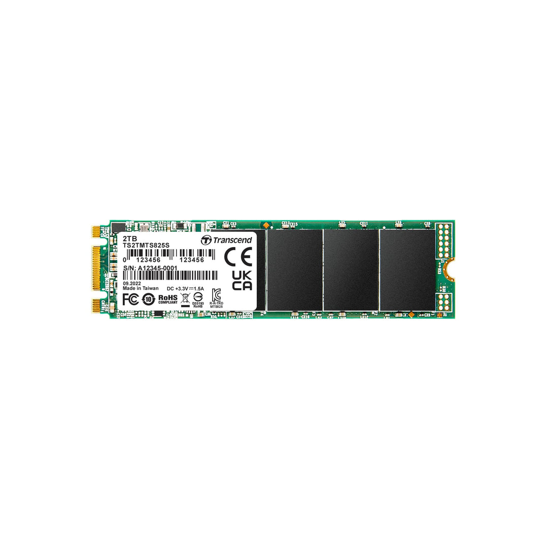 Transcend 2TB SATA III 6Gb/s MTS825S 80mm M.2 SSD (TS2TMTS825S)