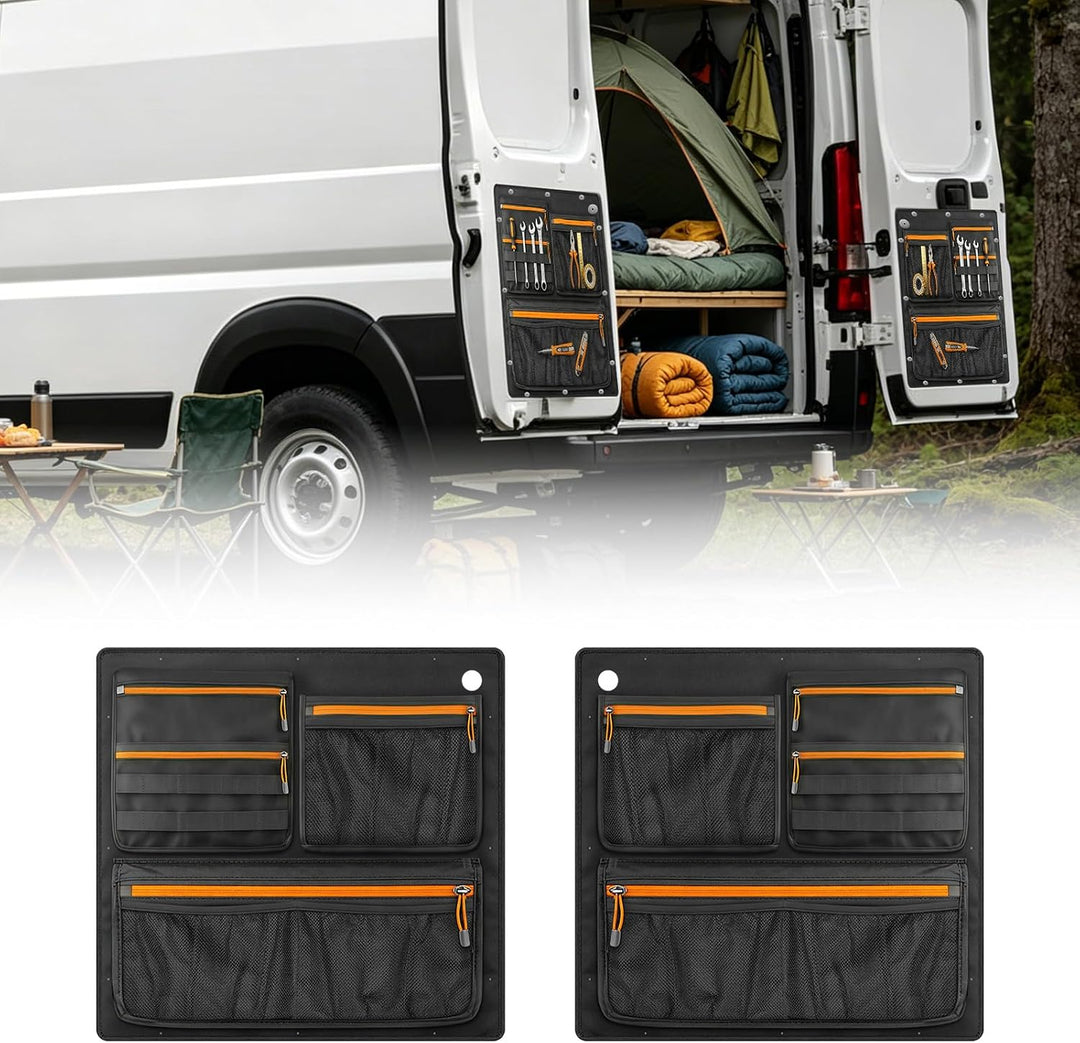 2PCS Aufbewahrungstasche kompatibel mit Fiat ducato/Citroen Jumper/Peugeot Boxer 2006-2026, Taschen-