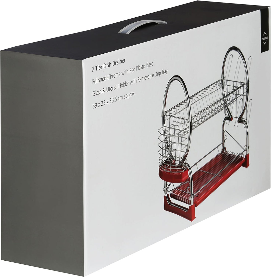 Premier Housewares 509586 Housewares Becher Baum, Chrom, 8 Cup, 56 x 25 x 39 cm