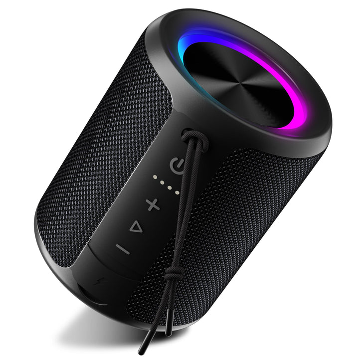 Bluetooth Lautsprecher, Tragbarer Lautsprecher Kabelloser mit IPX7 wasserdicht, Fantastischer Sound,