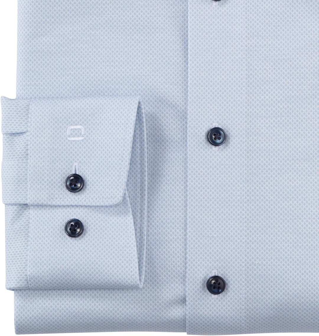 OLYMP Herren Businesshemd Langarm Luxor 24/Seven,modern fit,Button-Down-Kragen 37 Bleu 11, 37 Bleu 1