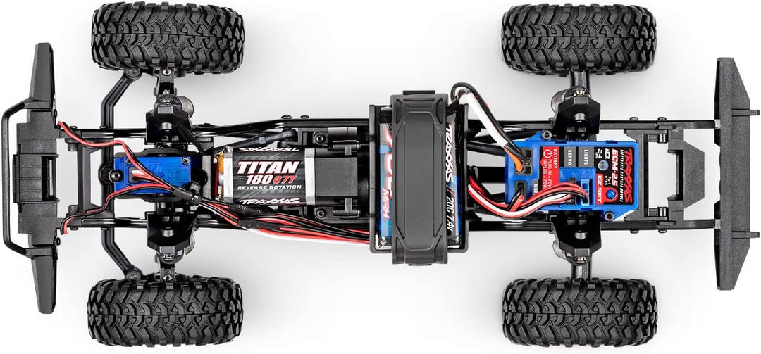 TRAXXAS TRX-4M Silber 1/18 4x4 LD Land Rover Defender Scale Crawler inkl. Akku Lader 4WD RTR