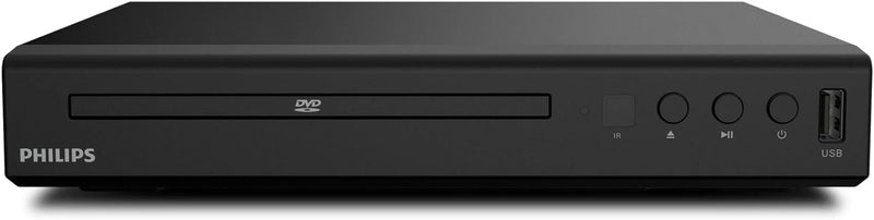 Philips DVD-Player TAEP200/20 - 2021 Modell - Für nahezu alle Disc-Formate - USB Media Link - Schwar