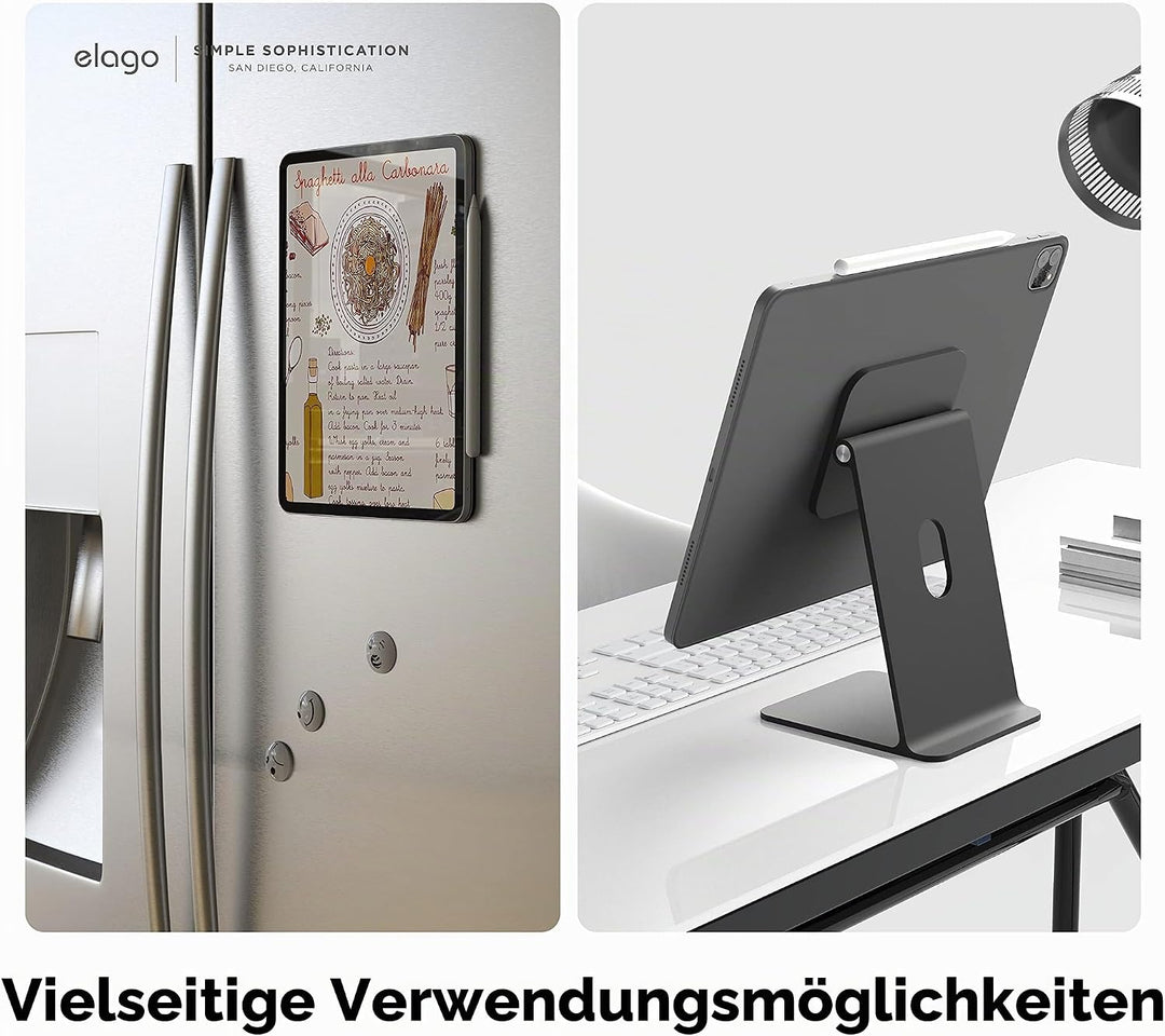 elago Magnetisches Folio Hülle Kompatibel mit iPad Pro 11" 6., 5., 4. Generation - Rückwand kann an