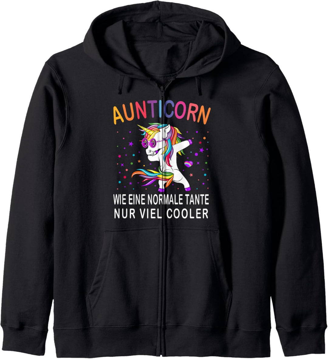 Aunticorn wie eine normale Tante nur cooler - beste Tante Kapuzenjacke