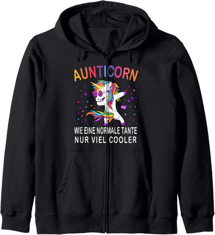 Aunticorn wie eine normale Tante nur cooler - beste Tante Kapuzenjacke