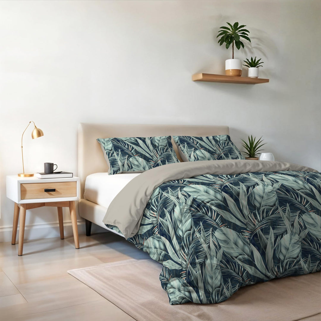 Italian Bed Linen MB Home Italy Fashion Bettbezug Set, Tropical, Doppelbett, Tropical