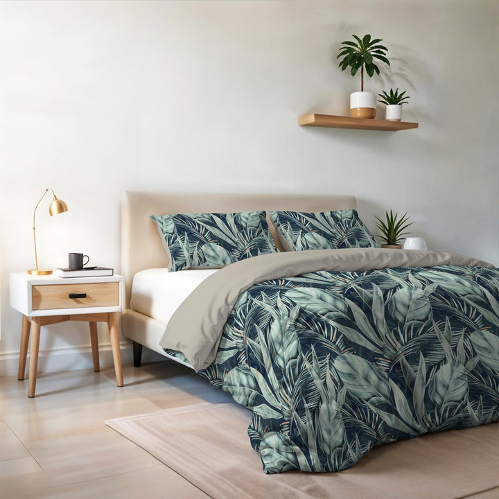 Italian Bed Linen MB Home Italy Fashion Bettbezug Set, Tropical, Doppelbett, Tropical