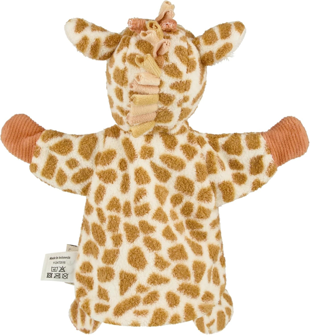 Sterntaler Kinder Handpuppe Giraffe Kaya - weiches Spielzeug zum Puppentheater, Erzählen, Kuscheln &amp;