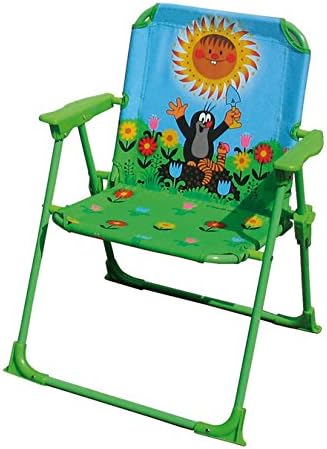 Wiky 170402"Der Kleine Maulwurf Gartenstuhl Klappstuhl für Kinder