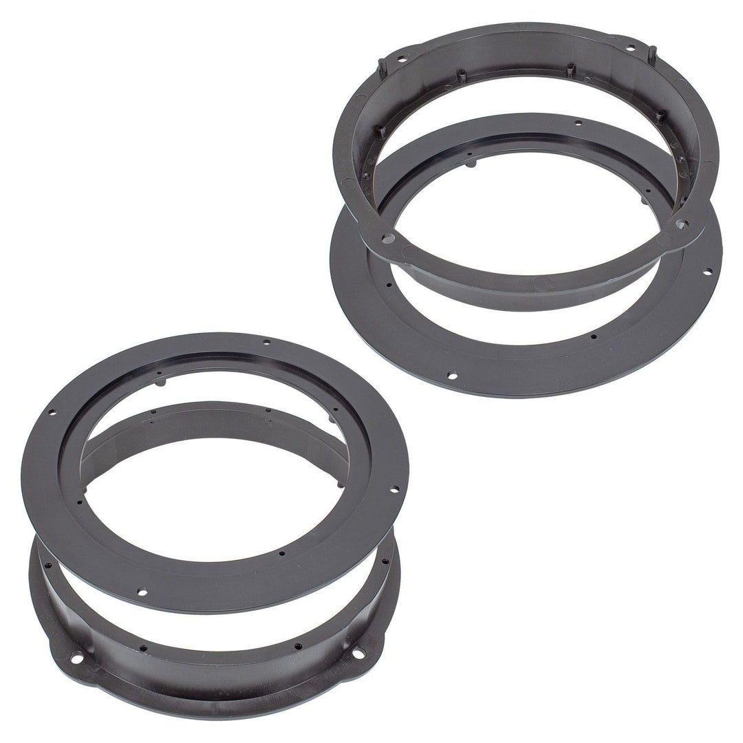 tomzz Audio 2803-021-2 Lautsprecherringe Adapter Halterungen kompatibel mit Audi A1 A3 A4 A5 A6 A7 A