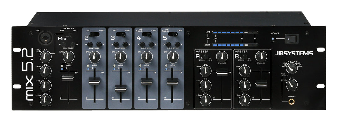 MIX 5.2 Zonen Mischpult