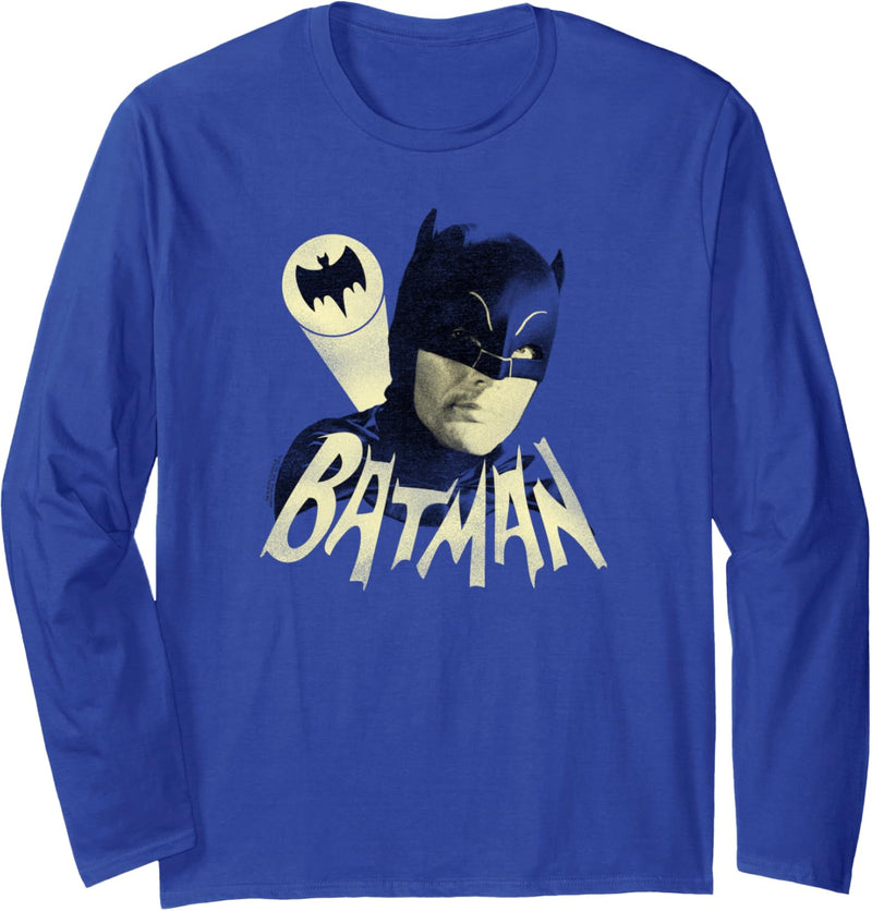 Batman Classic TV Series Bat Signal Langarmshirt