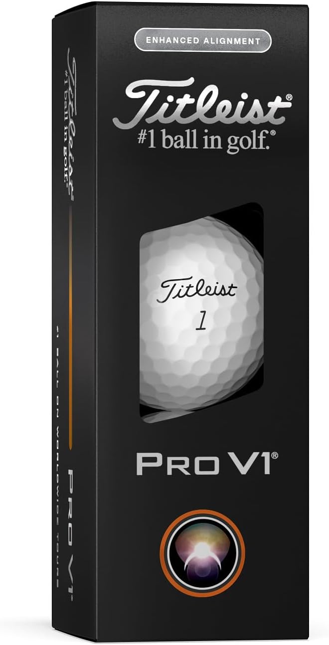 Titleist Pro V1 Golfbälle Low Numbers (1-4) Weiss, Low Numbers (1-4) Weiß