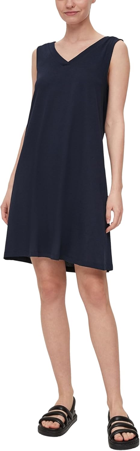 s.Oliver Damen Kleid kurz 34 Blau #E9e9ed, 34 Blau #E9e9ed